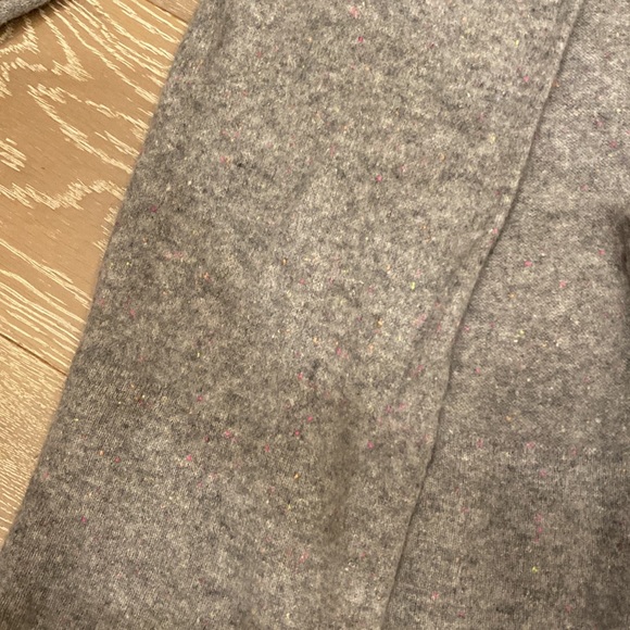 White + Warren 100% Cashmere Cardigan Open Front Sweater Longline Soft Size S - Picture 5 of 12